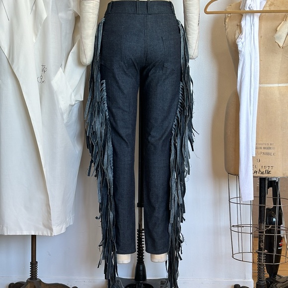 Handmade fringed jeans august 2017 - Picture 12 of 14
